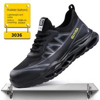 Labor Insurance Shoes Men's Anti-smashing and Anti-piercing Safety Shoes Safety Shoes 37