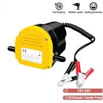 12 V automobilio elektrinis alyvos ištraukimo siurblys 60 W mažo kuro variklio alyvos / žalios alyvos skysčio siurbimo siurblys su vamzdžiais, skirtais automobiliniam valčiui