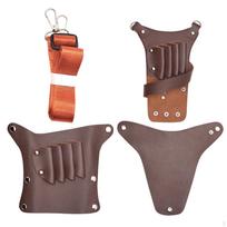 Hairstyling Scissors Pouch Storage Bag Hair Stylist Tools Salon Barber Belt for brown