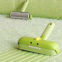 New dinosaur pet hair removal brush cat and dog hair cleaner pet hair sticky bed clothes shaving cleaning hair removal brush žalia