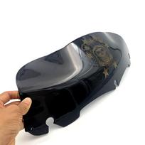 7'' 9'' Black Skull motociklo priekinis stiklas, skirtas Harley Touring Street Electra Glide Ultra Limited FLHX 2014–2022 m. 7" juoda