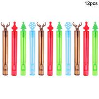 12/36 vnt. Kalėdų burbulo lazdelės muilo vamzdelis, tuščias buteliukas 12pcs green