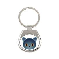 Chartreux - keychain keychain for keys by Art-Dog brand