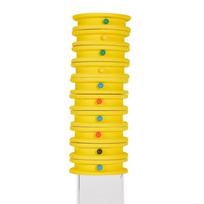 10pcs Bulk Spools EVA Line Winder + Pins For Winding Main Line 65*17mm geltona