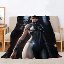 Plaukuotos antklodės lovai antklodė 150 cm x 200 cm S-žvaigždučių ašmenys namų interjeras Prabangi patalynė Megzta languota paplūdimio rankšluosčiai, skirta kelio ir; 30x40in gray