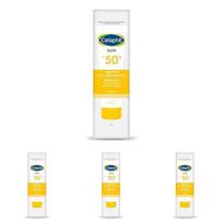 Cetaphil Combination Skin Sun Spf 50 Sunscreen, Very High Protection Light Gel, Water Resistant, Vitamin E, 50 Ml, Pack Of 4 yellow
