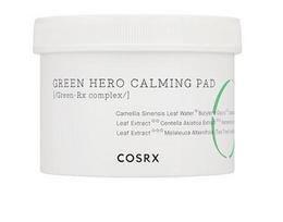 COSRX One Step Green hero Calming Pad 70 szt - Płatki kosmetyczne nasączone esencją o działaniu łagodzącym i nawilżającym
