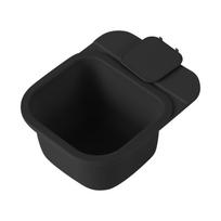 Besisukanti po stalu Sandėliavimo dėžė po stalu Šiukšliadėžė Maisto atliekos Virtuvės šiukšlės One Size black