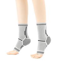 A Pair of Graphene Ankle Braces for Men and Women, Sports Sprain Relief Compression Braces pilka