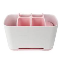 Yousheng Large Capacity Electric Toothbrush Toothpaste Storage Box Bathroom Organizer žalia