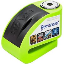 KT6 Signalizacijos diskinė spyna 120dB 6mm adata Vandeniui atsparus Apsaugos nuo vagystės diržas 2 Raktas Tinka motociklui, motoroleriui, Fluorescuojantis žalias fluorescencinė žalia spalva