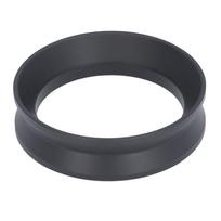 Kavos dozavimo piltuvėlis iš aliuminio, tiksliai kontroliuojantis kavos dozavimą kavos aparato priedui Black 51mm / 2.01in black
