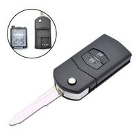 2 Keys Key Shell Fob Case High Quality Internals Parts