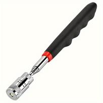 Teleskopinis magnetinis paėmimo įrankis su LED apšvietimu – ištraukiamas ištraukimo įrankis sunkiai pasiekiamoms vietoms 1pc black