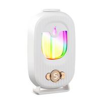 Automatinis oro gaiviklis, ultragarsinis aromaterapinis difuzorius, aromatinis aliejaus dozatorius, kvepalų eterinių aliejų drėkintuvas namų miegamojo tualetui, įkraunamas No essential oils