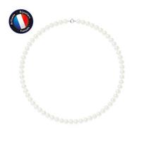 Vėrinys – Perlinea – AAA+ Gėlavandenis kultivuotas perlas – 925 Sidabras – 42 cm – Moterys balta