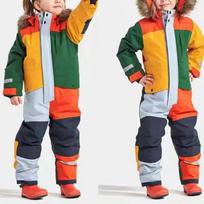 Kid Girls Ski Sets Snowboard Coat Pant Waterproof Windproof Warm Children Outdoor Sportwear Snowboard Skiing Boys 90cm įvairiaspalvis