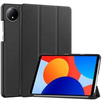 Funda for Xiaomi Redmi Pad SE 8,7'' 2024 dėklas Magnetinis PU odinis kietas nugarėlis skirtas Redmi Red Mi Pad SE 2024 8,7 colio dangtelis Redmi Pad SE 8.7inch juoda