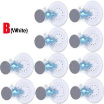 Nauji stiprūs magnetiniai kabliukai Namų biuro sienoje montuojamas nuotolinio valdymo pulto magneto laikiklis raktai, apsaugantys nuo pakabos pakabos kablys. 2PCS(1pair)