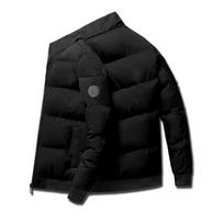 Winter Men 'S Coat Cotton Jacket Stand -Up Collar Winter Clothes Handsome And Warm Men M