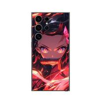 Coque Samsung Galaxy S24 ultra Demon Slayer Nezuko Kamado Manga anime copie Maniacase juoda