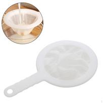 Maisto filtras tinklelis, virtuvinis sietelis nusausinimui 400 mesh white