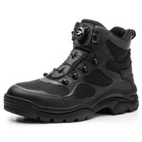 Fashion Labor protection shoes summer anti-smash anti-puncture men's comfortable labor protection shoes four seasons work shoes M1014 37 juoda