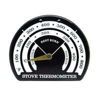Buitinis sieninis mechaninis temperatūros termometras oro kondicionieriams, židiniams, temperatūros matavimui juoda