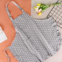 Virtuvės taškeliai be rankovių prijuostės Suaugusiesiems Paprasta Maisto gaminimas Apsauginė prijuostė Buitinis valymas Sandėliavimas Pinafore Kepimo Floristo uniforma OneSize beige