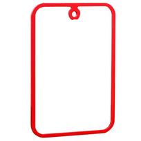 Cutting Mat Tempered Glass Board Convenient Chopping Antibacterial Kitchen Boards For Countertop Reusable Fruit Meat 30.00X20.00X1.00CM red