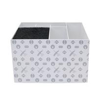 Salon Organizer Professional Barber Scissors Holder Box for Hairstyling black
