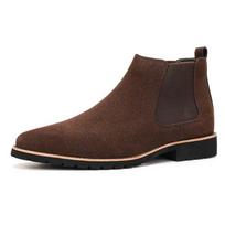Fashion Nubuck Leather Ankle Boots for Mens Winter Boots  British Style Classic Suede Boots Casual Shoes Non-slip High Quality Business 39 ruda