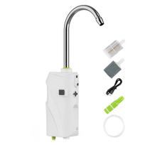 3 in 1 Hand-Washing Fishing Gear Portable Smart Induction LED Light 2600mAh Automatic Water Suction Device for Outdoor Fishing White balta