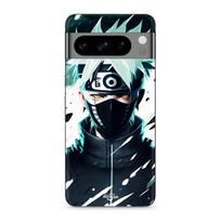 Case for Google Pixel 8 Pro Kakashi Hatake manga juoda