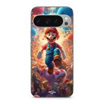 Coque - MANIACASE - Google Pixel 9 Pro - Souple - Noir - Super Mario Bros juoda