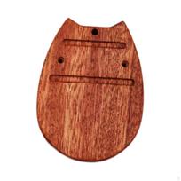 8 klavišų kalimbos pagrindo pakeitimas vaikams 62x60mm brown