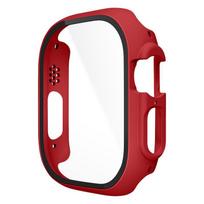 Apple Watch 8/9 Ultra 45 mm visiškai apsauginis kompiuterio dėklas su integruota membrana 45mm raudona