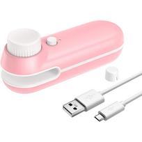 1pc Mini Home Sealer, Portable Sealing Clip for Food Bags and Plastic Bags 1pc rožinė