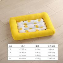 Dog Mat Cooling Summer Pad Mat Universal Pet Bed Ice Pad Dog Sleeping Nest For Dogs Cats Pet Kennel S blue
