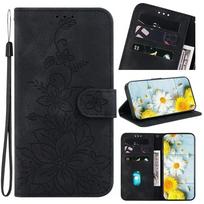 Odinis telefono dėklas, skirtas Samsung Galaxy A56 A55 A54 A53 A52 A35 A36 A34 A42 A32 A25 A23 A14 A15 A12 A16 5G, su kortelių laikikliu, piniginės tipo dangtelis A55 5G juoda