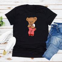 Im In An La Mood Don't Want To Talk To You T Shirts Love on Tour T-shirt Women Graphic Tees Short Sleeve Tops HS Bear T-shirts S juoda