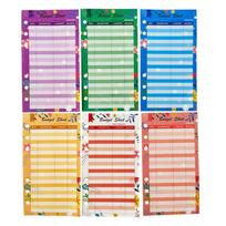 A6 Binder Budget Planner Organizer 6 Ring Binder12 Pieces Expense Budget Sheets blue