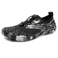 Slippers Are Soft Temis Hiking Sandal Anti-Skid Soled Shoes Man Casual Leatherette Hotel Trainer Brand Tennis Without Lacing 35 juoda pilka spalva