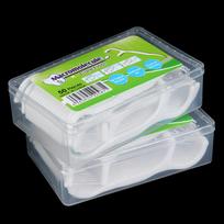 50 vnt. dantų siūlas Flosser Pick dantų valymas tarpdančių krapštukas burnos higienos priežiūra One Size green