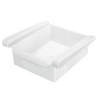 New 4 Colors Slide Kitchen Fridge Freezer Space Saver Organizer Storage Rack Shelf Holder Drawer ADM balta
