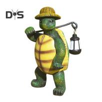 Vėžlio sodo statula, derva, lauko dekoras, vėžlio figūrėlė, atspari oro sąlygoms, stovinti vėžlio skulptūra kiemo terasos vejai Tortoise