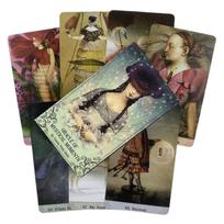 Witches Tarot Cards Divination Deck English Versions Edition Oracle Board Playing Game For Party