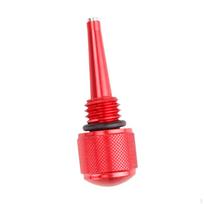 Oil Dipstick 55201 for Inverter Generator Assembly Engine Dipsticks Maintenance Repair Metal Garage raudona