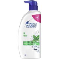 Galvos ir pečių galvos odą vėsinantis mentolio / niežtinčios galvos odos šampūnas 850 ml (Pasirinkite 1) Shampoo 850 Cool Menthol white