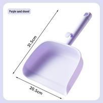 Extra Large, Easy-to-Clean, Lightweight, Shatter-Resistant, Durable Cat Litter Shovel Extra Large Pet Cat Litter Shovel balta